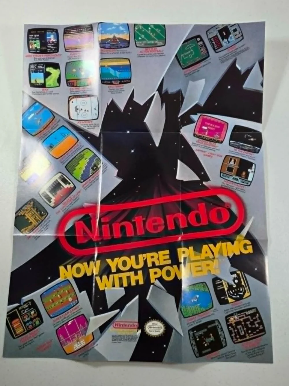 Nintendo poster inserts